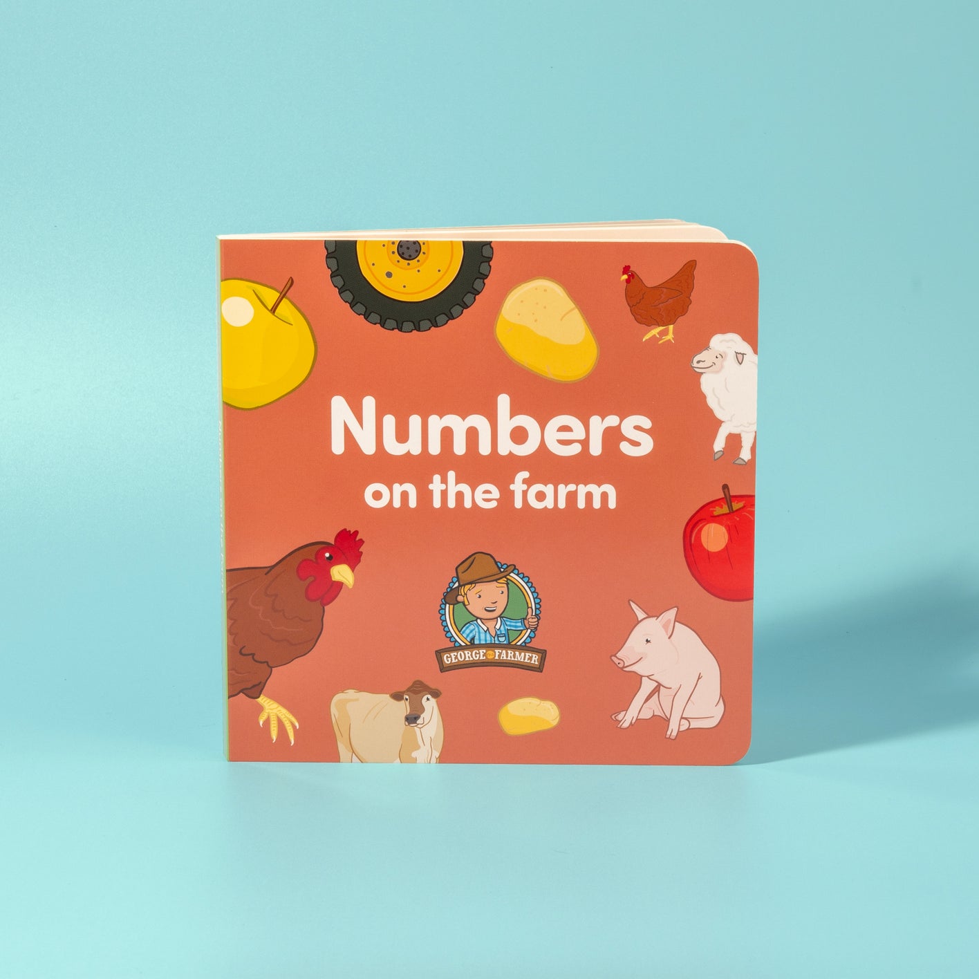 Numbers on the Farm Board Book (2022 Edition)