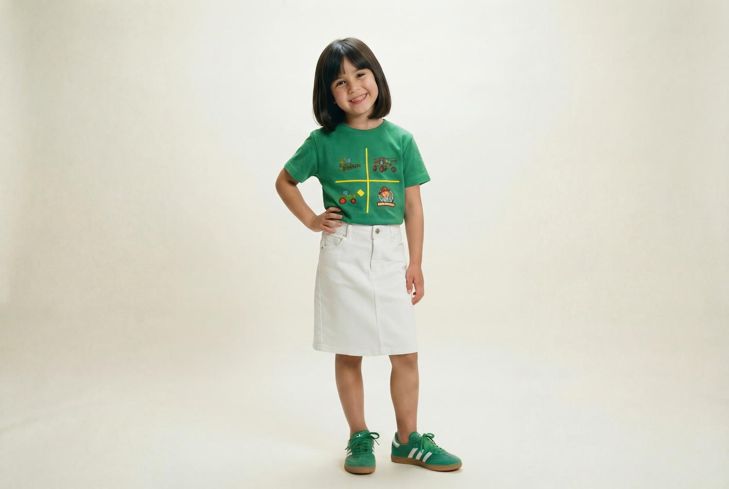 Green Machinery Cotton T-Shirt