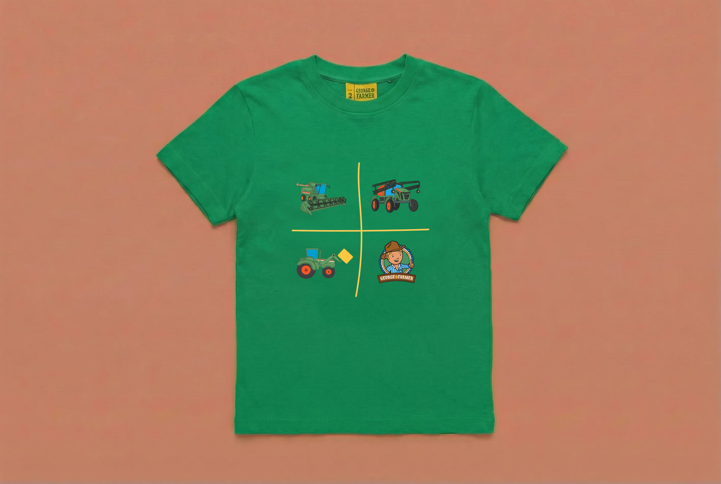 Green Machinery Cotton T-Shirt