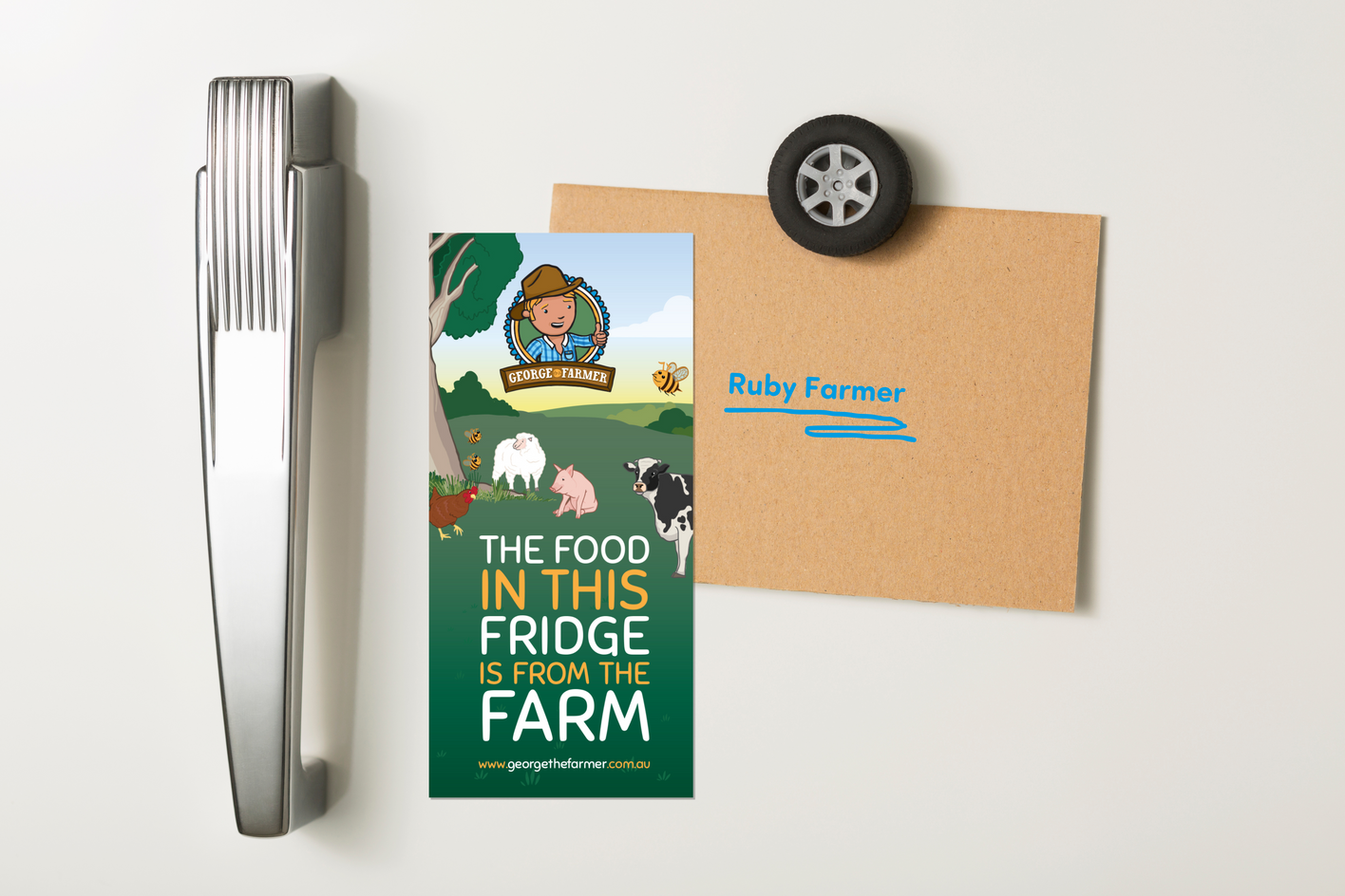 Food in the Fridge Maxi-Magnet