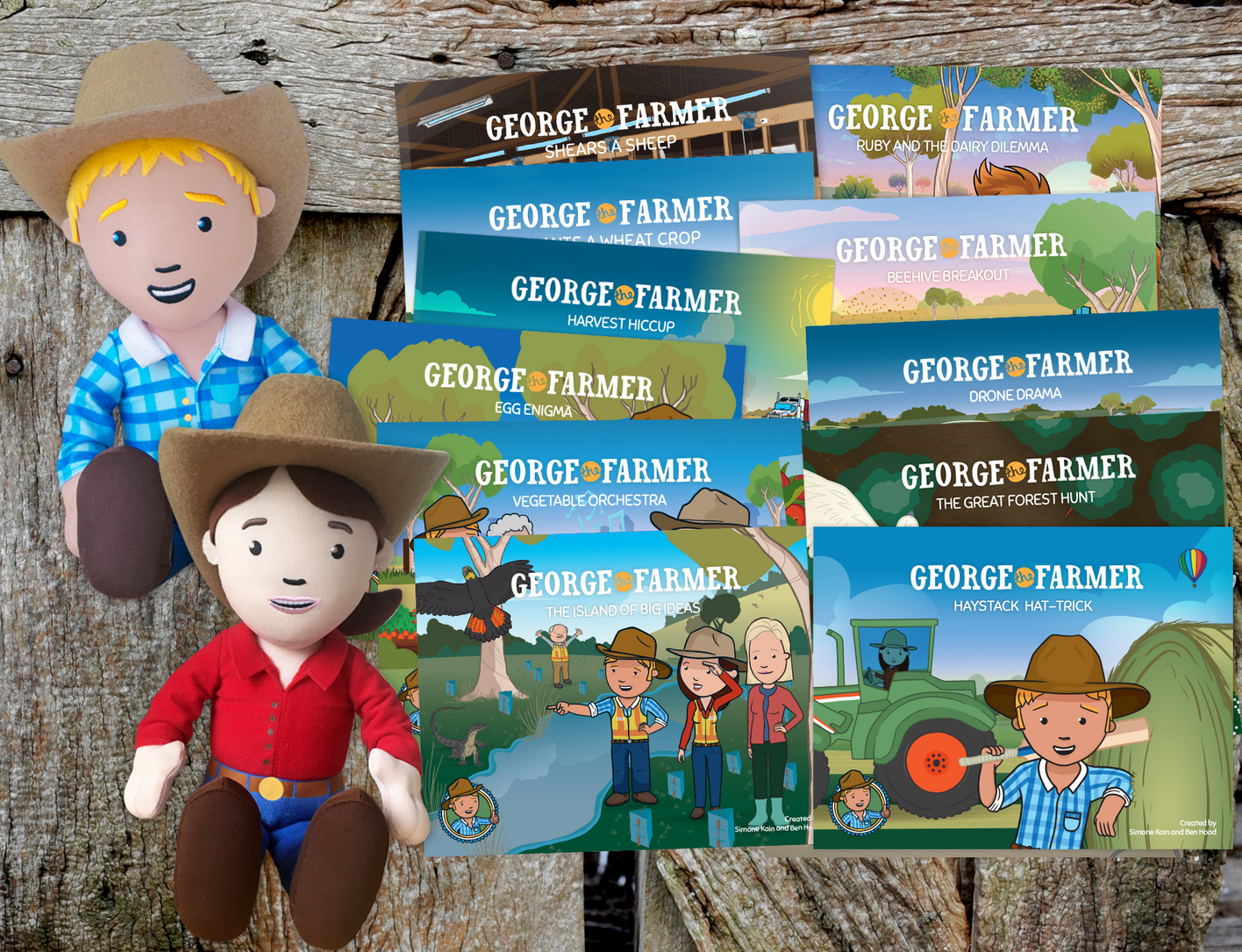 Complete Cuddle Doll and Book Collection Bundle